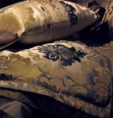 一件批发 5200家纺奢品十件套宫廷高档床上用品金色奢华套件