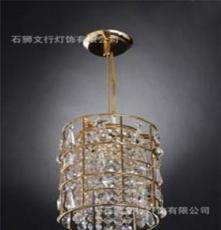 厂价直销 现代豪华圆筒形水晶吊灯（直径150高500灯火数1）