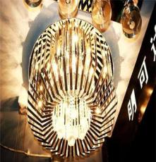 厂家批发现货欧式简约水晶灯带光源灯饰 客厅水晶吊灯水晶餐吊灯