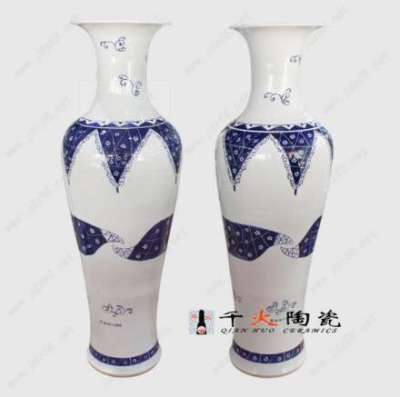 陶瓷大花瓶厂家雕刻大花瓶礼品大花瓶定制