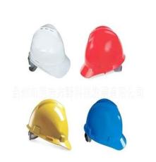 V-Gard PE标准型安全帽，白、红、黄、蓝