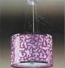 灯饰 供应高质量吊灯 中国风LF-6088紫色吊灯
