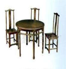 供应仿古式六角圆桌 实木圆桌 酒店圆桌 仿古式桌椅 仿古圆桌桌椅