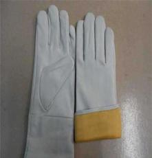 生产厂家 羊皮A级电焊手套 劳保防护手套
