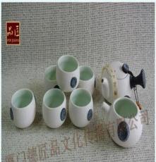 厂家直销雪花釉茶具 手工陶瓷茶具功夫茶具 高档礼盒茶具套装批发