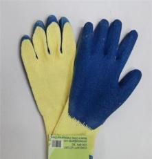 廠家直銷 乳膠手套批發 綿紗乳膠工作防護手套 專業外貿手套
