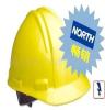 美国NORTH A29R HDPE材质安全帽防护帽