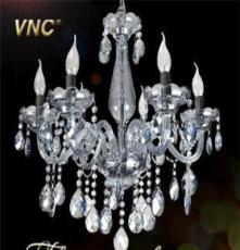 VNC 现代简约水晶灯 个性水晶吊灯餐厅灯卧室灯饰灯具D7788