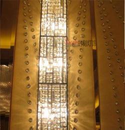 新疆定制非标酒店 定做会议室工程水晶LED吊灯