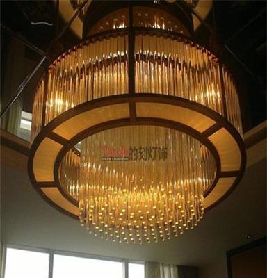 柳州、桂林定做大型非标酒店别墅商场超市工程水晶LED吊灯吸顶灯