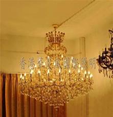 直径1.7米欧式大型水晶灯吊灯酒店灯别墅灯大堂餐厅灯