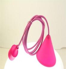 現代創意彩色硅膠單頭組合奶茶店服裝美發店兒童燈個性吊燈