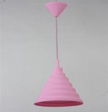 专业生产供应 彩色硅胶吊灯 彩色可折叠硅胶灯罩