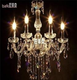熱銷爆款六頭水晶蠟燭燈 吊燈 客廳燈 餐廳燈 現(xiàn)代水晶燈