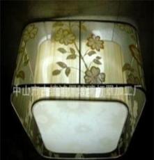 中式古典拉丝灯 简约田园羊皮吸顶灯 客厅灯卧室灯 灯具灯饰批发