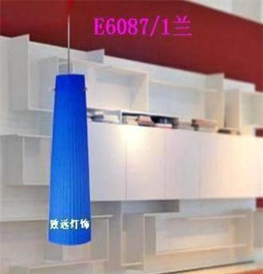 灯具 餐厅吊灯 吧吧灯 客房灯 吊灯 现代简约 1头玻璃餐吊灯E6087