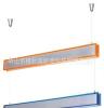 供应办公照明灯具 办公室吊灯 室内照明 T5亚克力吊灯