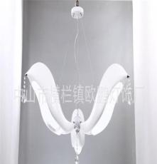 厂家批发欧式海豚经典LED餐吊灯具 酒店餐厅吊灯 飞鱼系列