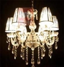 现代欧式卧室客厅餐厅水晶艺术吊灯