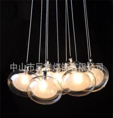 蛋中蛋灯现代简约时尚创意艺术LED吊灯家居客厅灯饰餐厅灯具批发