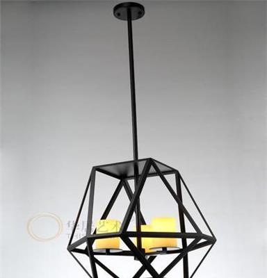 华居艺术 现代中式灯饰 笼子吊灯 简约新中式风格灯 JYD0002-3