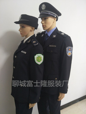 农业执法标志服 农业执法服装打样设计