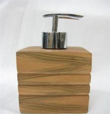 批发销售 酒店浴室用树脂皂液器 时尚个性洗手液瓶