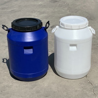 50升塑料桶开口圆桶50L塑料桶80KG糖浆桶