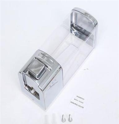 永耀洁具 厂家直销供应优质吸盘壁挂式单头手动皂液器 批发