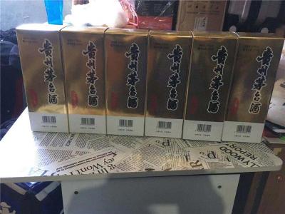 上海金山区回收原件茅台酒价格