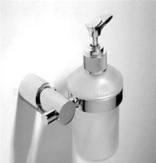 厂家直销 Ransuo优质纯铜皂液器架手动皂液器卫浴五金工程配件