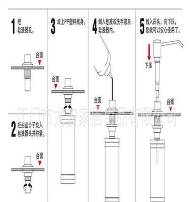 T01铜材水槽皂液器 厨房洗菜盘皂液器 嵌入式水槽皂液器 卫浴用品