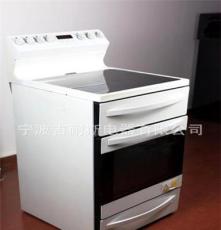 一体灶 澳洲认证SAA 连体烤箱灶 微晶玻璃电烤箱灶出口澳洲