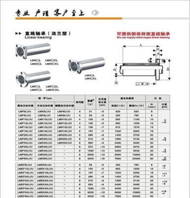 厂家热销高品质法兰直线轴承LMKP16UU直线滑动轴承