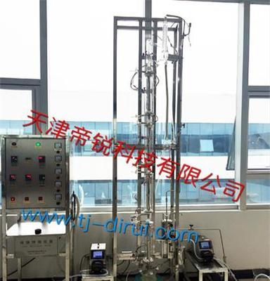 青岛实验室玻璃精馏设备，实验室精馏塔