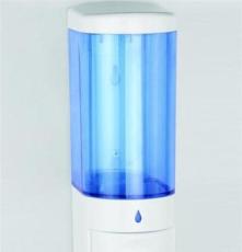 酒店用品 亿高YG-171B单孔手动皂液机 PC塑料蓝白皂液器