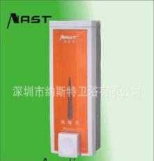 深圳纳斯特厂家直销给皂机酒店客房用品400ML新款方形单头皂液器