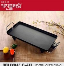 韩国进口电烤锅 家用牛排铁板烧 多功能电烤肉盘 无烟烧烤机