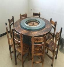 全国发货大灶台农家院土锅台地锅台 出售1.2米圆形6-8人圆桌