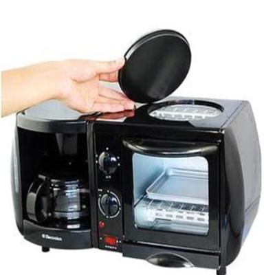 限时特价 伊莱克斯EGBF100早餐机 三合一早餐吧 烤箱 咖啡机 正品