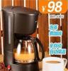 Bear/小熊 KFJ-403小熊家用全自动咖啡机美式咖啡机滴漏式可泡茶