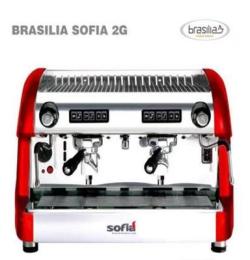 意大利原装进口BRASILIA索菲亚咖啡机sofia 2g半自动咖啡机