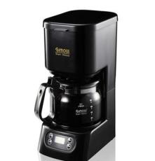 simous/喜摩氏 SCM0019 高端数码屏美式经典咖啡机 数码预约功能