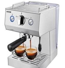 Aicok家用辦公室 不銹鋼全自動 濃縮咖啡機 專業牛奶起泡器研磨
