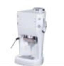 供应优质白色款式半自动压包式咖啡机（图）