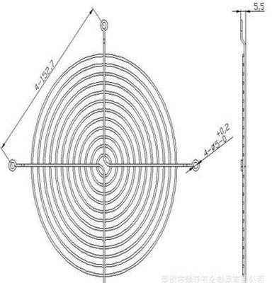 专业生产各种金属网罩、风机网罩、排风网罩、PY180-12HA环保网罩