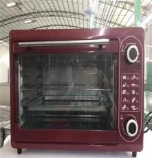 家用烘焙烤箱48L带旋转温控烤箱 礼品小家电批发 多功能电烤箱
