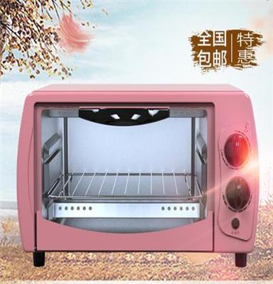 正品 双层迷你小烤箱 智能烤箱多功能自动断电家用电烤箱