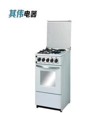 厂家直供 不锈钢两气两电气烤箱组合 四头连体烤箱灶