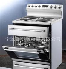吉耐斯品牌 澳洲认证SAA 连体烤箱灶 硬炉头灶 电烤箱 一体灶